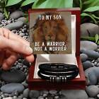 To My Son from Mom Boys Jewelry Gifts for Son from Dad Love You Forever Bracelet