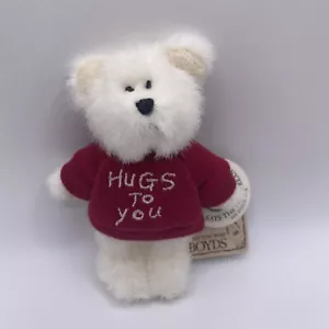 Boyds Bears Mini Riggles 4” Oso Articulado Como Nuevo Todas las Etiquetas A+ Raro Difícil de Encontrar Abrazos Para Ti - Imagen 1 de 9