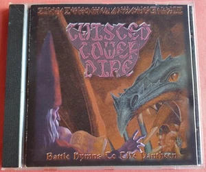 Twisted Tower Dire-Battle Hymns To The Pantheon CD 2002 Greece Iron Maiden NM - Picture 1 of 3