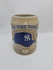 New York Yankees Commemorative Beer Stein Made In Brazil Ceramarte - Picture 1 of 9