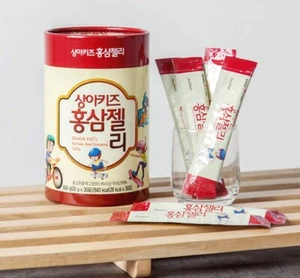 SangA Kid's Korean Red Ginseng Jelly 600g 20g x 30p Children Increase Immunity - Picture 1 of 7