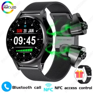 2023 Smart Watch with Bluetooth Headset, 1.39" AMOLED, NFC, Music & Sports - Picture 1 of 20