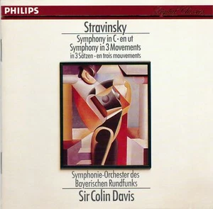 Stravinsky: Symphony in Three Movements, Sym in C (CD, 1987, Philips, Germany) - Bild 1 von 2