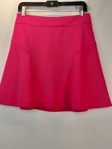Express Size 8 Hot Pink Skirt Flounce Short Mini Flared Lined Women's - Picture 1 of 6
