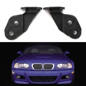 Vorn Stoßstange Klammern Halter Unterstützung für BMW 3 Series E46 99-06 Pair - Picture 1 of 9
