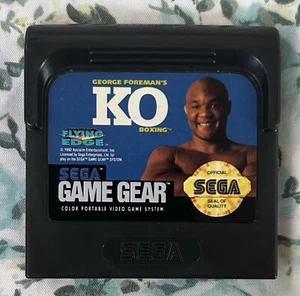 George Foreman's KO Boxing (Sega Game Gear, 1992) - Untested - Picture 1 of 3