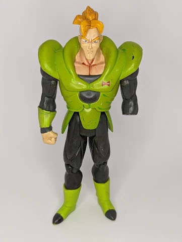 Irwin Dragon Ball Z Android 16 6.5” 2001 Action Figure DBZ Saga Retro Cover