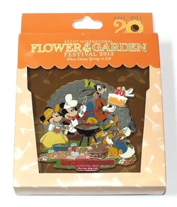 Disney Pin Trading Epcot International Flower & Garden Festival 2013 Jumbo Pin - Picture 1 of 15