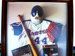 VTG Hank Aaron 1st Edition Print with COA 1993 from Private Collector 12X15 - Picture 1 of 6