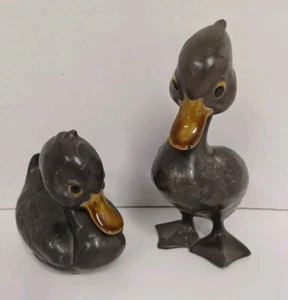 Vintage MCM Anthony Freeman McFarlin Keramik Ente Figuren 125 126 M8d Century - Bild 1 von 10