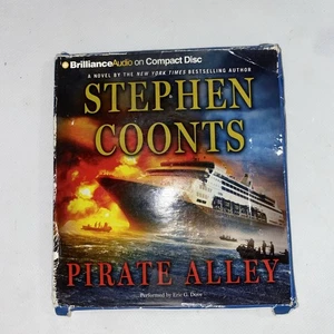 GOOD "Pirate Alley"  By Stephen Coonts 2014, CD Audio Book - Picture 1 of 8