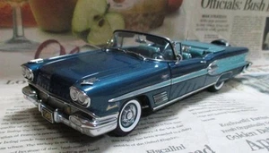 Super rare out of print Danbury Mint 1 24 1958 Pontiac Bonneville Conv - Picture 1 of 9