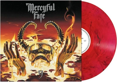 Mercyful Fate - 9 (Red Smoke Vinyl LP 2023, Reissue, 10 Track Album 3984-2521) - Image 1 of 4