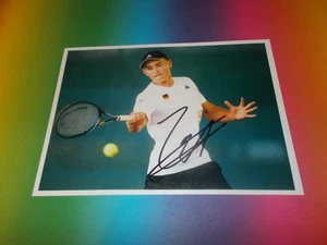 Justin Engel Tennis signed signiert Autogramm auf 20x28 Foto in person - Picture 1 of 1
