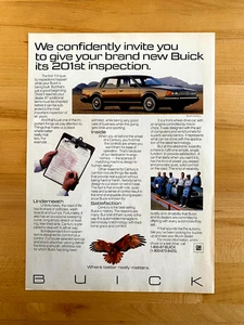 Printanzeige Buick Century 1987 - Bild 1 von 1