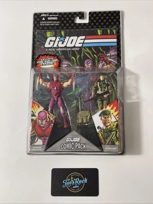 G.I. Joe 25th Anniversary Comic Pack Nemesis Immortal & Lt. Falcon Figures NEW - Image 1 of 4