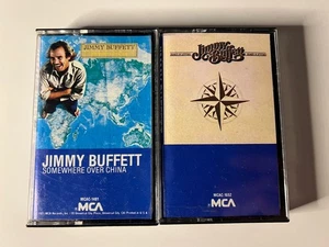 Jimmy Buffett 2 Cassette Lot Changes in Attitudes / Somewhere Over China - Picture 1 of 3