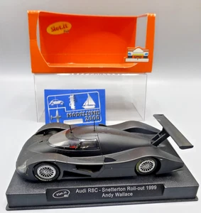 SLOT IT AUDI R8C SNETTERTON ROLL-OUT 1999 RÉFÉRENCE  CA12a - Picture 1 of 5