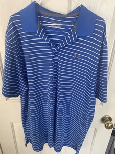 Under Armour Loose Golf Poloshirt Herren Gr. XL Polyester Performance Clean Nice - Bild 1 von 3