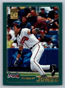 2001 Topps Chipper Jones #2 - Picture 1 of 2
