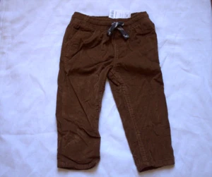 Carters Genuine Kids Boys brown ribbed style jeans Sz 24 Months new w tags - Picture 1 of 5