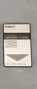 Roland M-256D Memory Card Ram 32k Bytes for Synths and Drum Machines - Picture 1 of 1