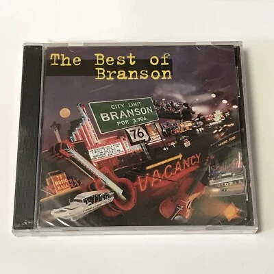 The Best Of Branson CD Sealed Music Various Artists Mickey Gilley Mel Tillis Foto 1 de 4