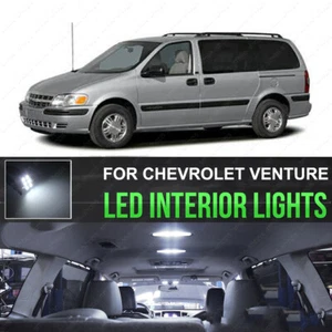 Fit For 2000-2005 Chevrolet Venture LED Lights Interior Package Kit WHITE 8PCS - Picture 1 of 11