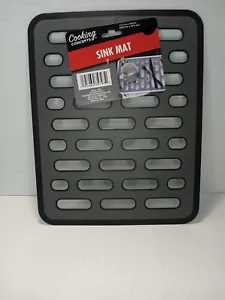 Kitchen Sink Mat Non-Slip Rubber Drain Pad Protector Food Drainer 12.13 inx9.65 - Picture 1 of 7