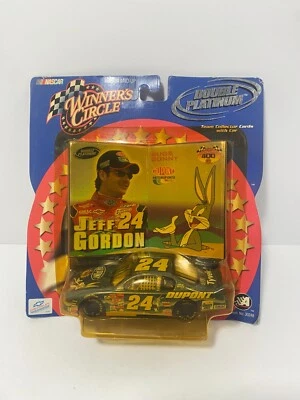 Jeff Gordon NASCAR 2002 Winners Circle 1:43 doble platino Bugs Bunny Foto 1 de 3