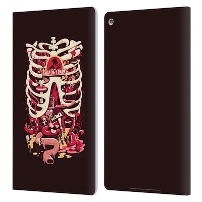 FUNDA LIBRO OFICIAL RICK AND MORTY TEMPORADA 1 Y 2 GRÁFICOS CUERO PARA AMAZON FIRE Foto 1 de 4