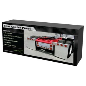 LED Rear Center Panel and Mud Flap Hangers Combo Kit Clear Lens - Bild 1 von 4