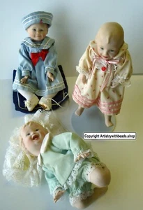 THE ASHTON DRAKE GALLERIES set of 3 Jessica Jason Amanda dolls - Picture 1 of 12