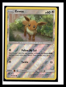 EEVEE - Tarjeta HOLO REVERSO - 167/236 Sol y Luna Eclipse Cósmico 2019 Casi Como Nueva - Imagen 1 de 2
