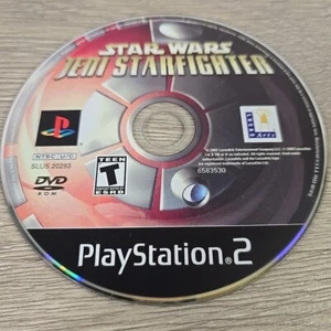 Star Wars: Jedi Starfighter (Sony PlayStation 2, 2002) PS2 Black Label Disc Only - Picture 1 of 4