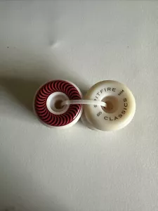 Spitfire Box O'Fire Classics Set Ruote Skateboard Rosso 60 mm/4 NUOVO - Foto 1 di 2
