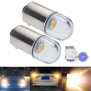 Ba9s LED 6V T4w Car Side Light Bulbs Interior Lighting Parking Bulbs Warm White - Picture 1 of 13