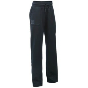 Under Armour Girl’s Black UA Armour Fleece Boyfriend Sweatpant-Our Price: $28.95 - Picture 1 of 1