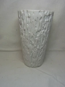Round Vase 6.3" White Matt Thomas Rosenthal Group Vintage German #OBEN - Picture 1 of 6