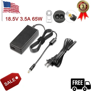 For HP Pavilion DV4000 DV5000 DV8000 DV9500 DM3 DV4000 65W AC Adapter Charger - Picture 1 of 7