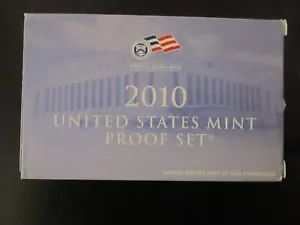 2010 US Mint PROOF Set with Original Box & COA - Picture 1 of 4
