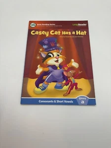 LeapFrog LeapReader Early Reading Series "Casey Cat Has A Hat" Book - Foto 1 di 4