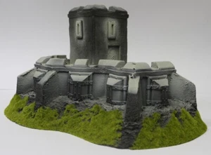 633DM Castello Fortaleza Montado Y Pintado Como De Foto Escala 0 - Imagen 1 de 4
