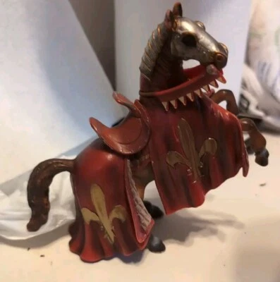  Caballo criado Schleich 70018 oro rojo sin figura 2003 vintage  Foto 1 de 4