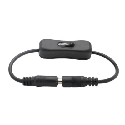 LED Light Strip In-line On Off Switch With Female Male 2.1mm 5.5mm Connector 12V - Image 1 of 4