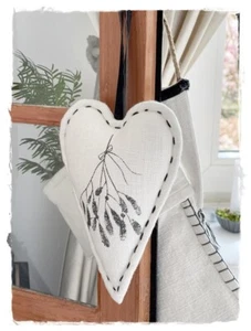 Stoffherz, Herz MISTEL 20cm by Danishville | Weihnachten, Mistelzweig - Bild 1 von 2