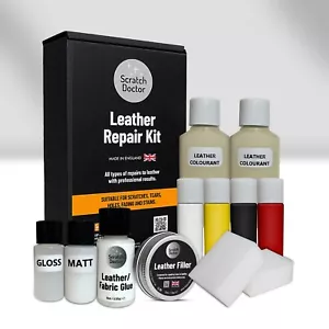 Leather Repair Kit for holes, tears, scratches, burns etc in furniture - Picture 1 of 36