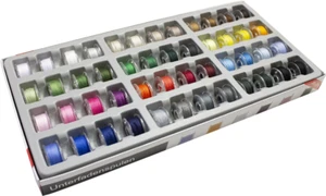 " Spiel der Töne " Unterfadenspulen 48 x 25 m / 100 % Polyester - Bild 1 von 1