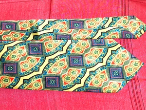 Federigo Atri By Brioni Abstract Silk Necktie L 59 Inch W 3.8 Designer - Picture 1 of 13