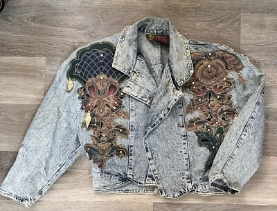 Cactus California Denim Jacket Vintage Size S - Image 1 of 4